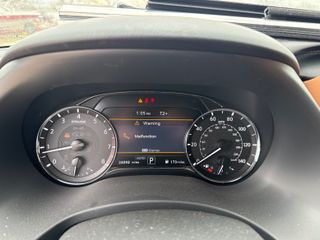 2023 INFINITI QX80 SENSORY AWD - Interior Dashboard With Vehicle Running Image